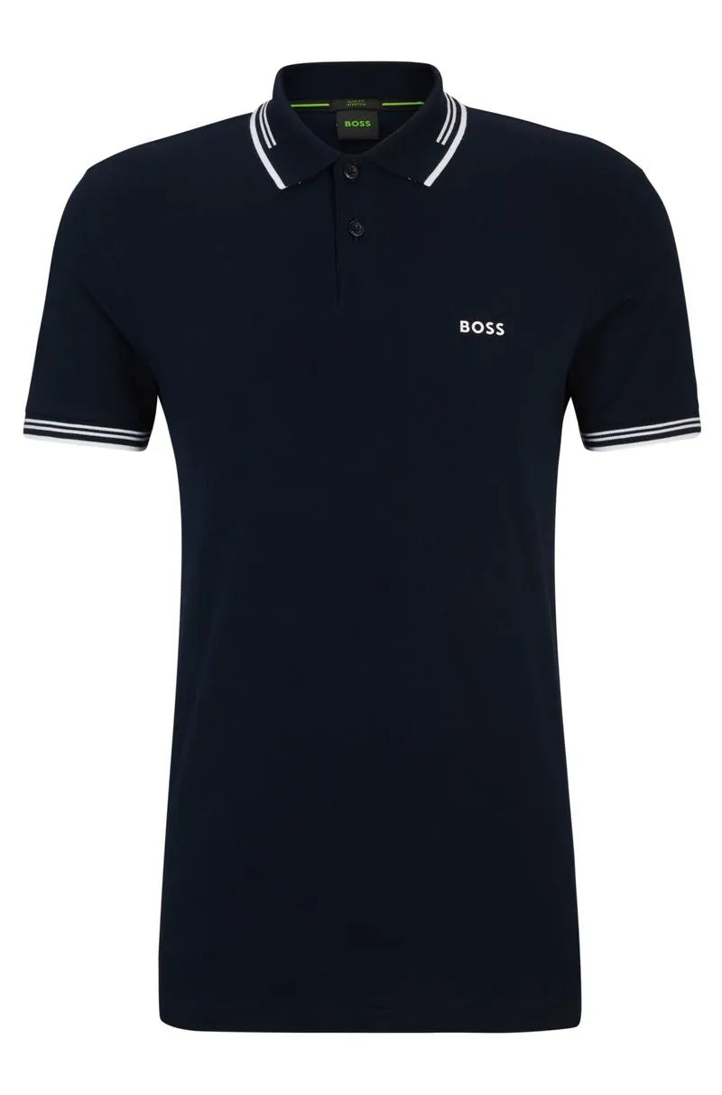 Slim Polo in Stretch Cotton - Boss
