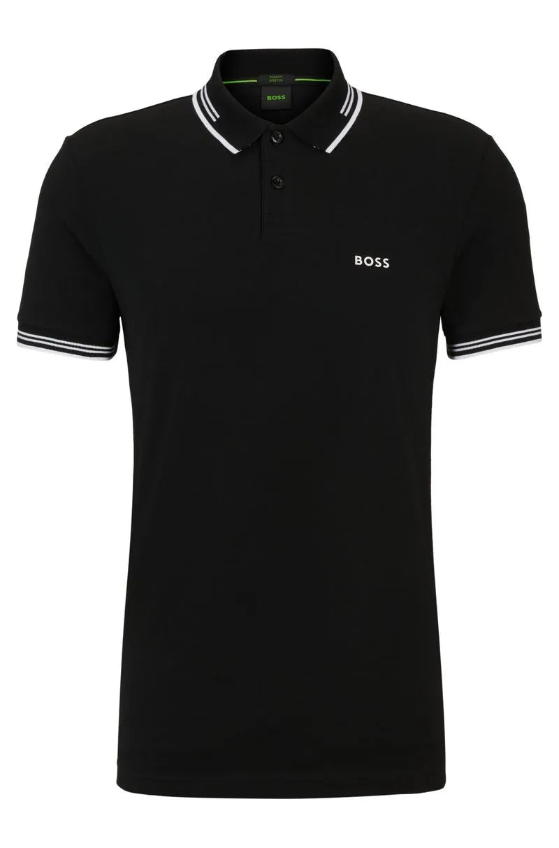 Slim Polo in Stretch Cotton - Boss