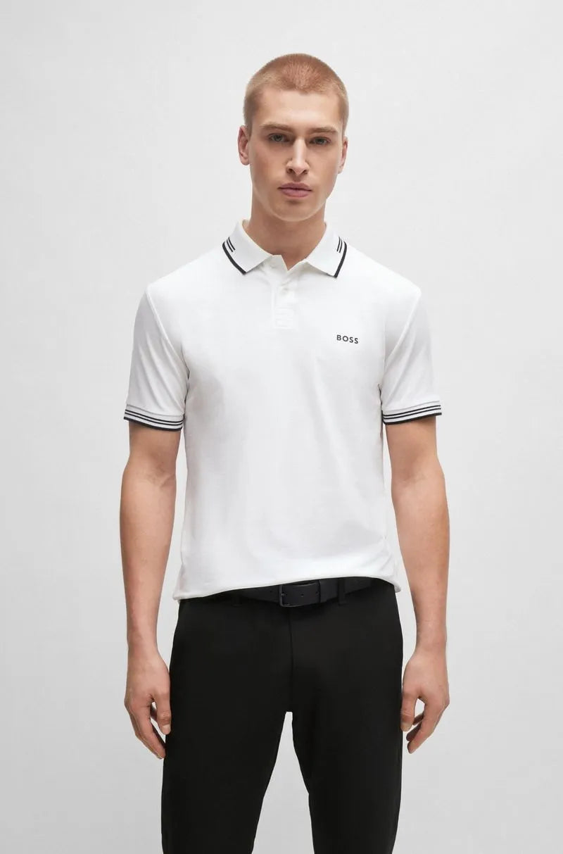 Slim Polo in Stretch Cotton - Boss