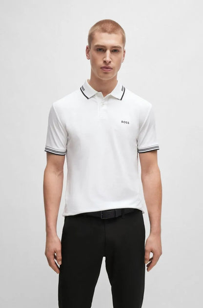 Slim Polo in Stretch Cotton - Boss
