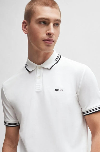 Slim Polo in Stretch Cotton - Boss