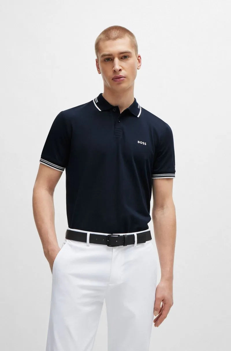 Slim Polo in Stretch Cotton - Boss