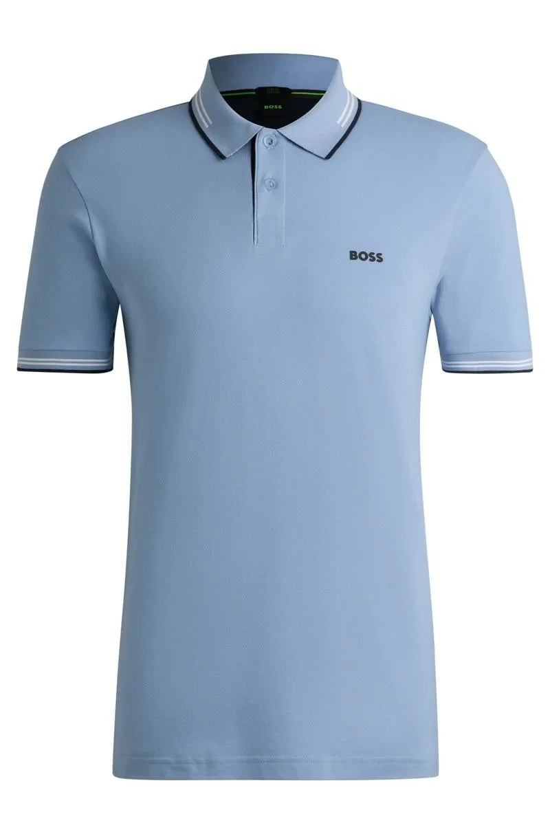 Slim Polo in Stretch Cotton - Boss