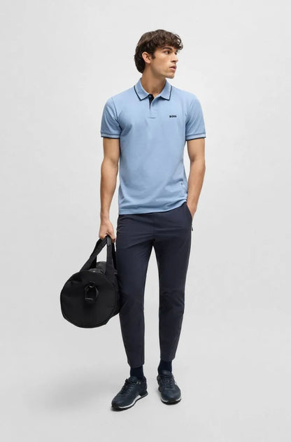 Slim Polo in Stretch Cotton - Boss