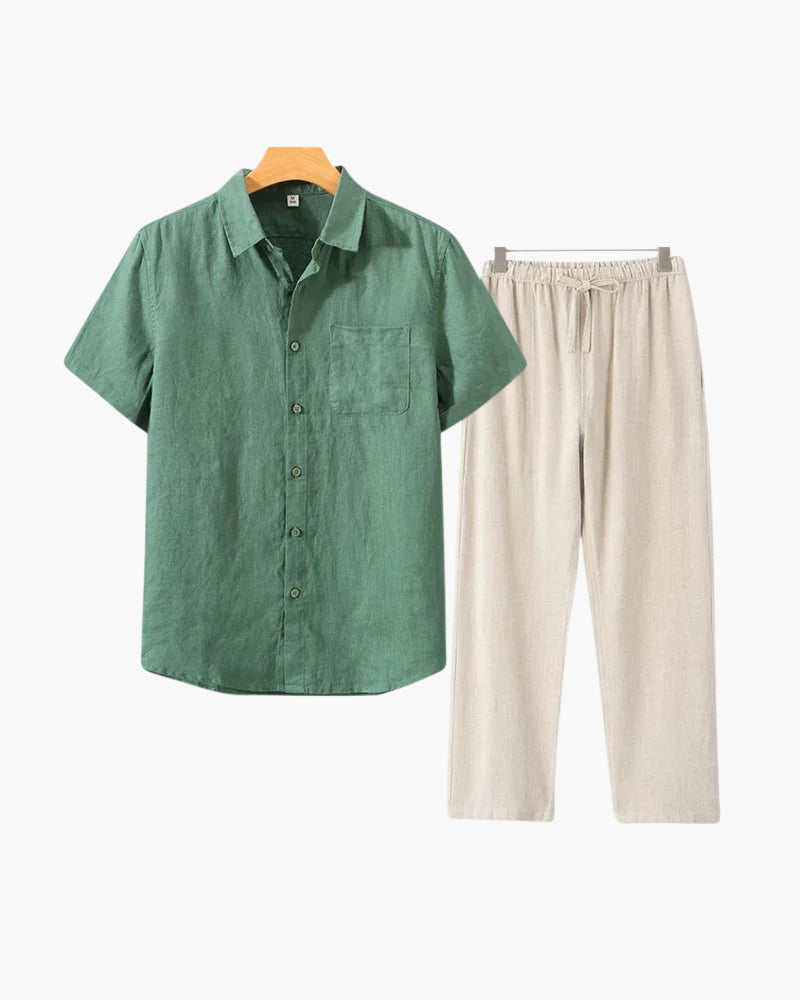 Linen Set (Short Sleeves)