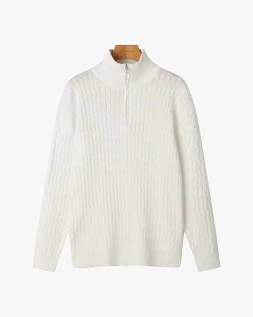 GWANGJU Half Zip Sweater