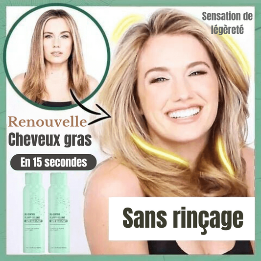 (🎁Promotion durant le mois des Vacances 2024🎁) Spray rafraîchissant longue durée pour cheveux avec volume rapide