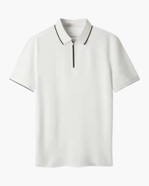 The Ridgeway Zip Polo
